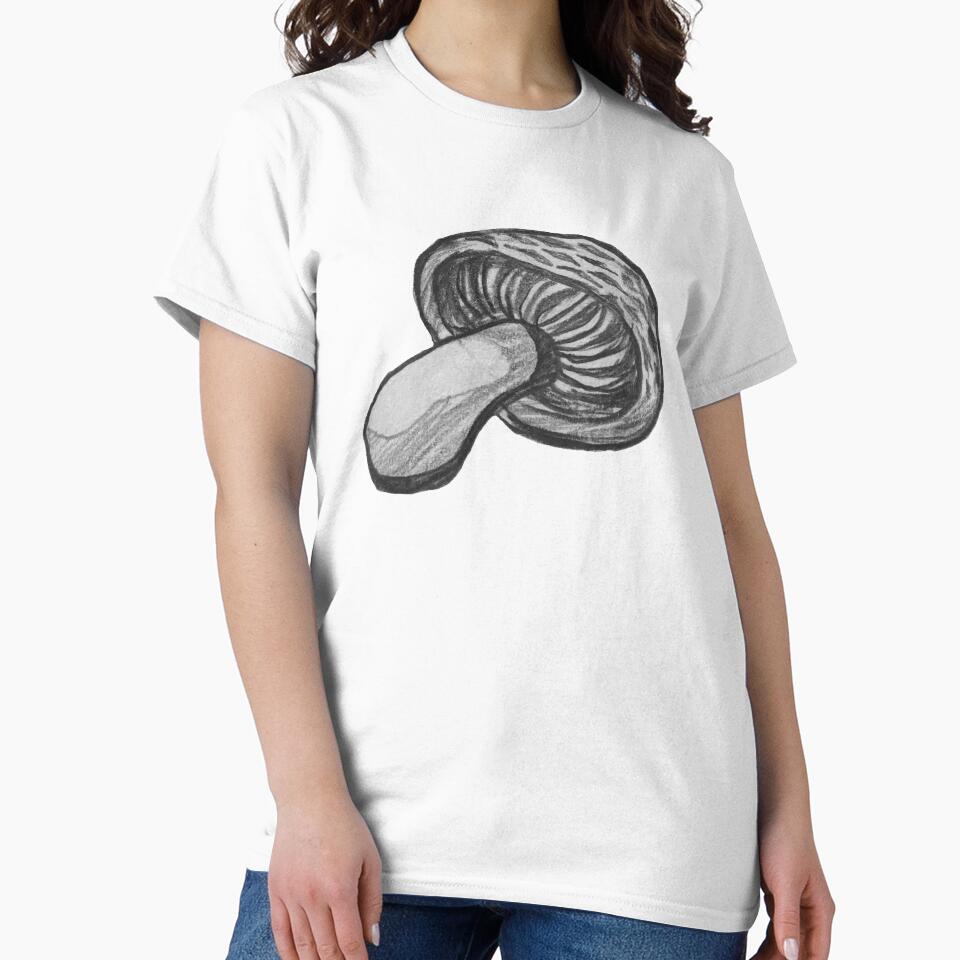 Black and white mushroom by MyYellowBird