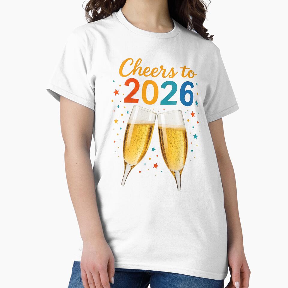 cheers to 2026, HNY, new year 2026, 26 new year by TrueArtVibes