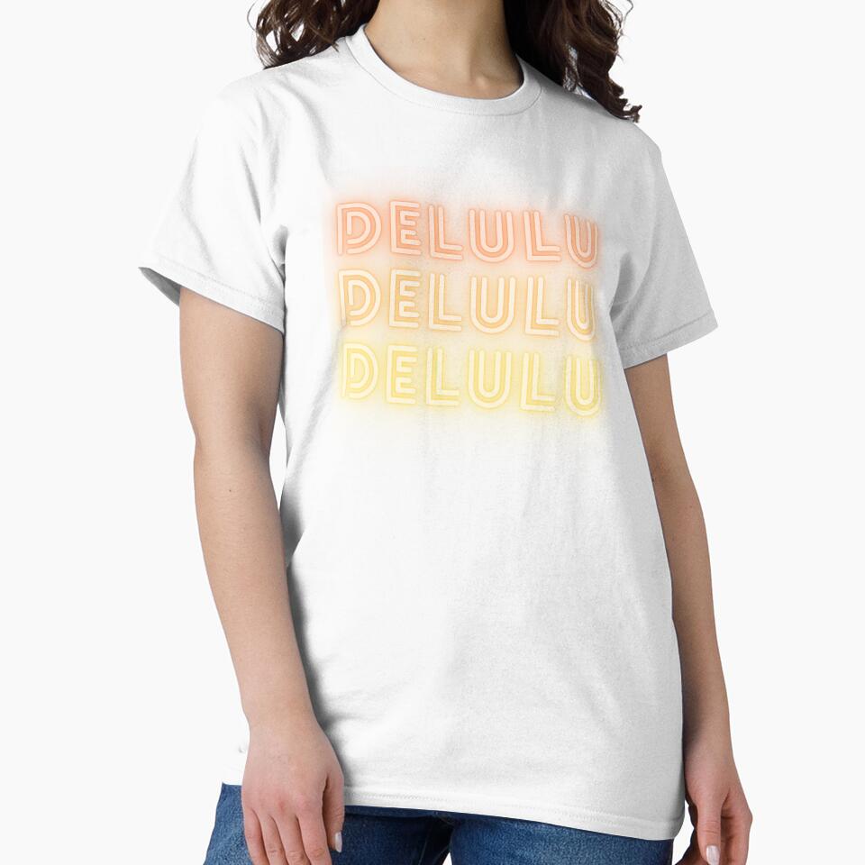 DELULU NEON LIGHTS YELLOW ORANGE by zvizdetss