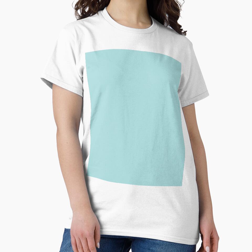 Baby Blue Minimalist Solid Color by TulipVibes
