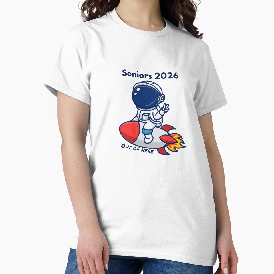 Seniors 2026 Graduation gift – Out of Here Astronaut by By-soso