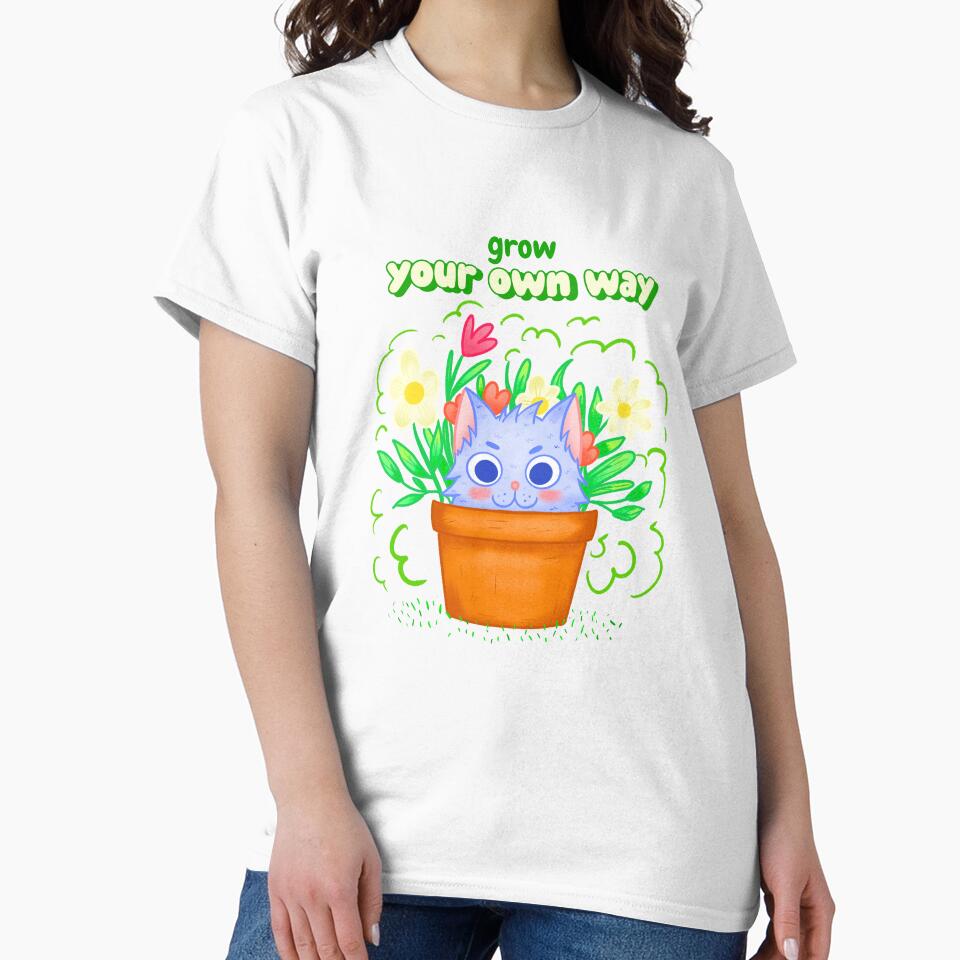 Grow Your Own Way Eco Friendly Design by LamountTees