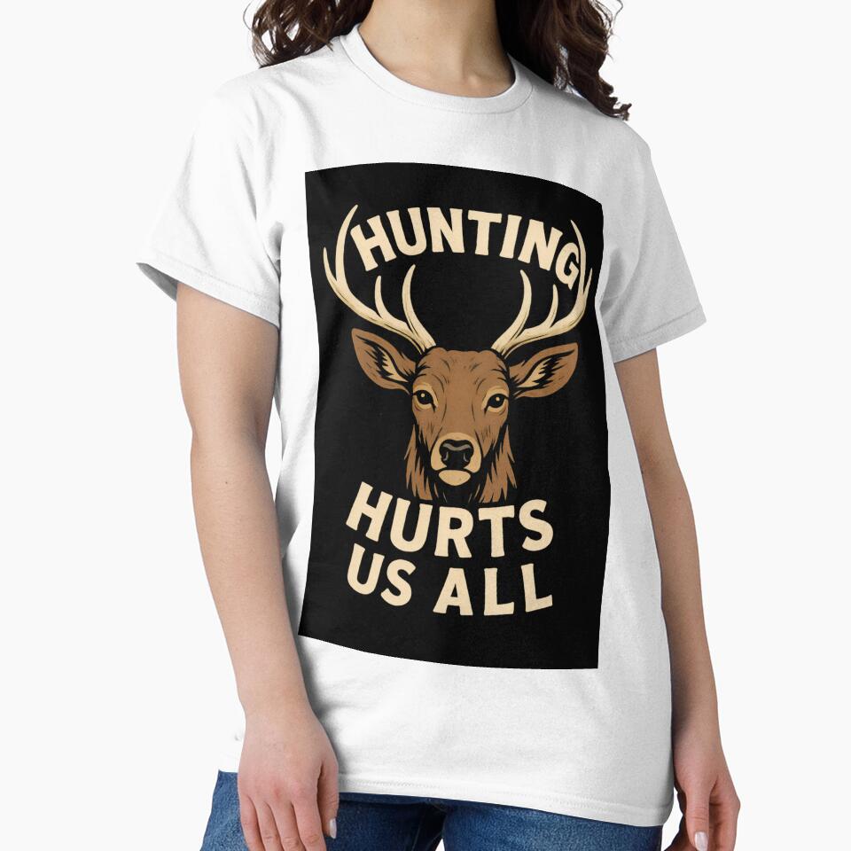 Hunting Hurts Us All – Powerful Deer Conservation Artwork by Mayankbalas1996
