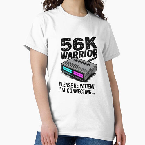 56K Warrior Vintage Modem Dial Up Internet by SplashTastic