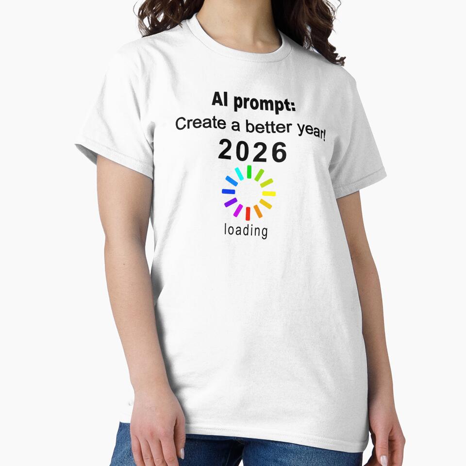 Hoping for a better New Year 2026 by Tees And Wear