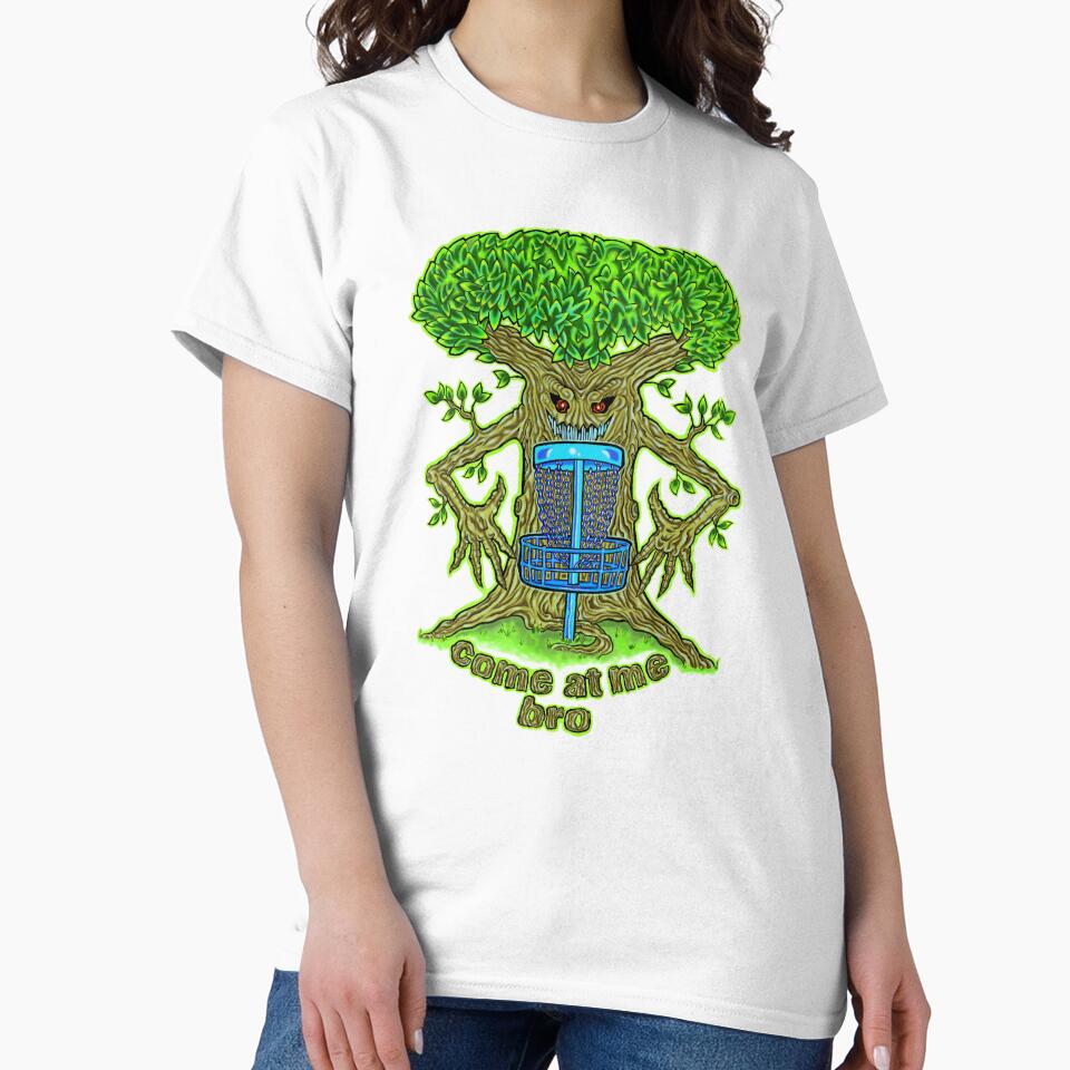 Disc Golf Tree Design: come at me bro by osbornelee