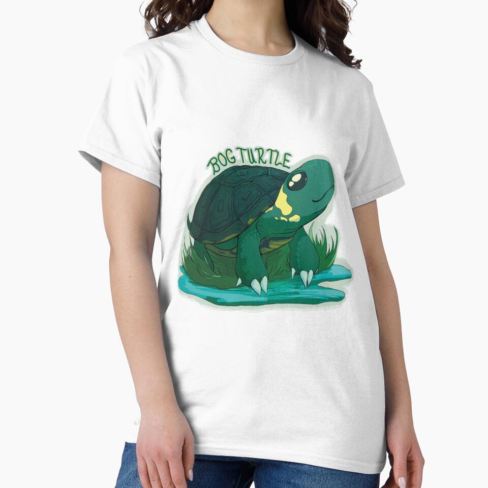 Bog Turtle! (Endangered Species) by Dragon Blossom Art