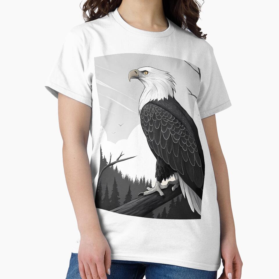 Eagle Wildlife Illustrations Animal Art Nature Creature by ART ATTACK ZONE