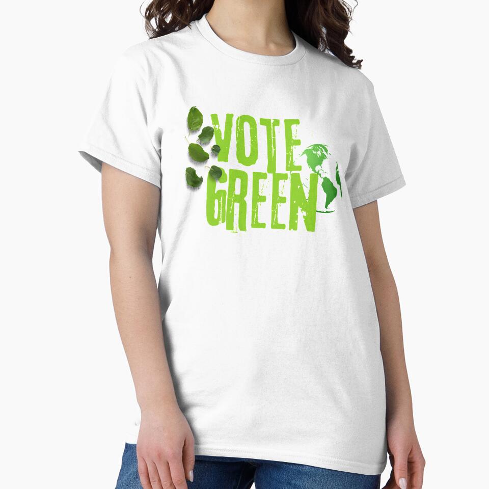 Vote Green Grunge Text Design by JOYACEPTY