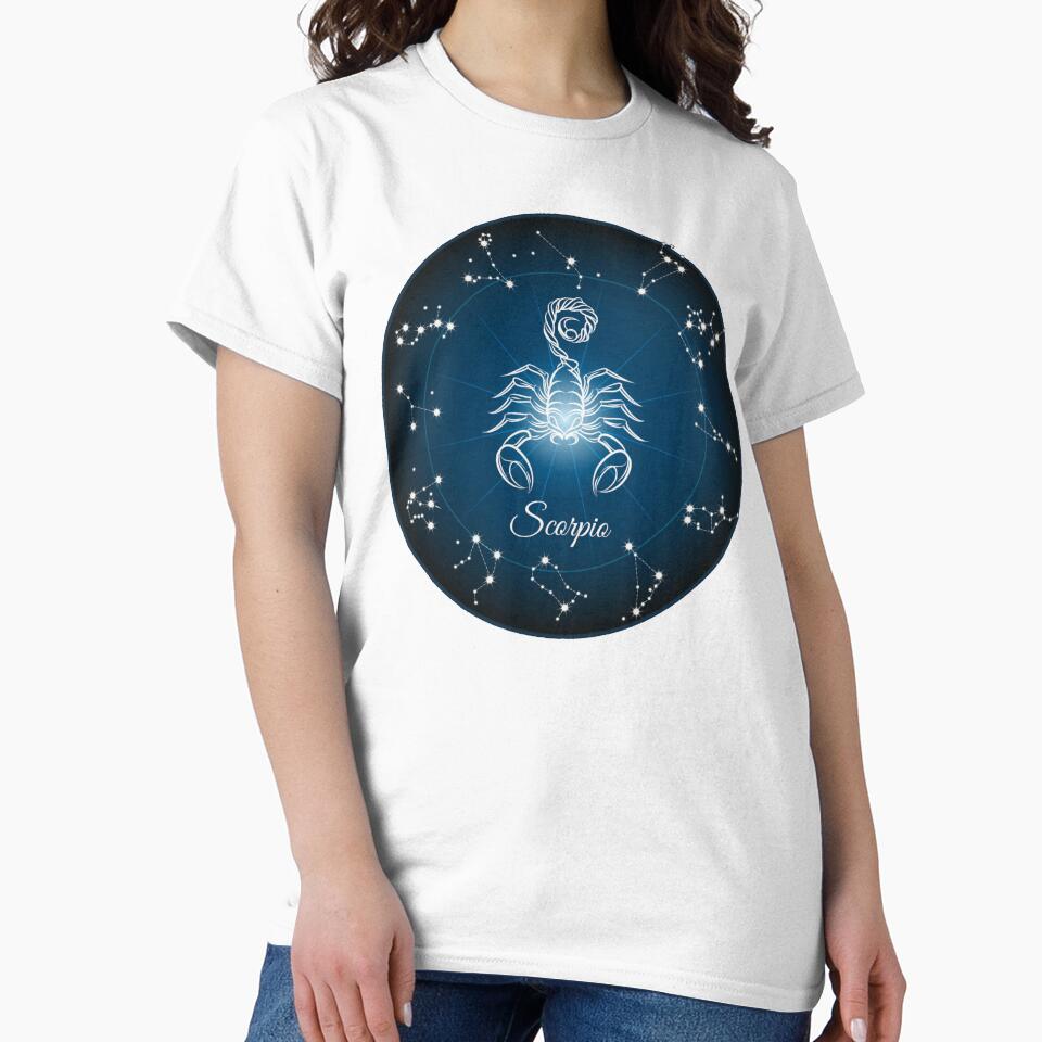 Scorpio: Zodiac Constellation Circle Star Sign by WearWolfDesigns
