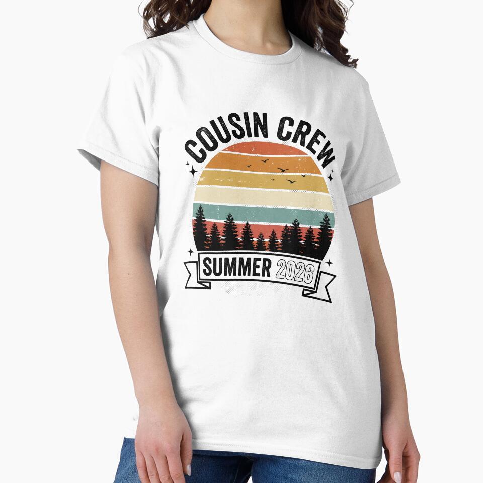 Cousin Crew Summer 2026 Matching Family Reunion Vacation Design by get55shirt