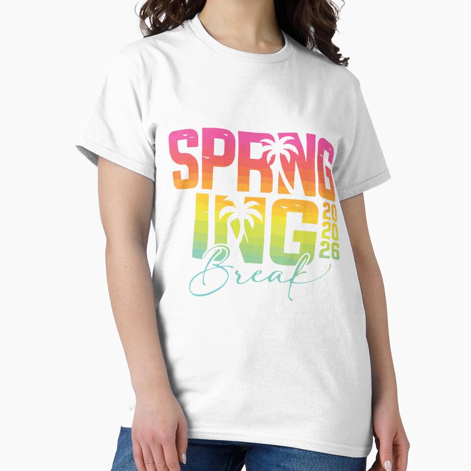 Spring Break 2026 Funny Family Beach Vacation Design by kiralynstration