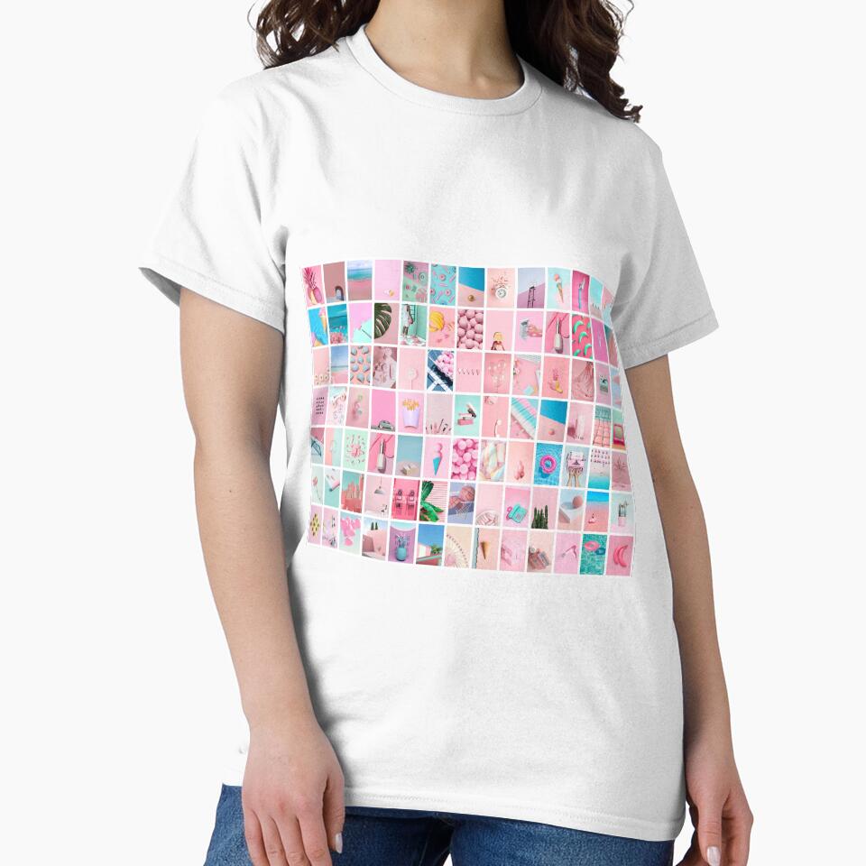 Pink Pastel Collage by sndparisian