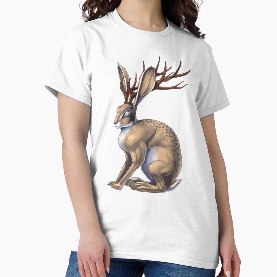 Cryptid Creature Jackalope by underheaven