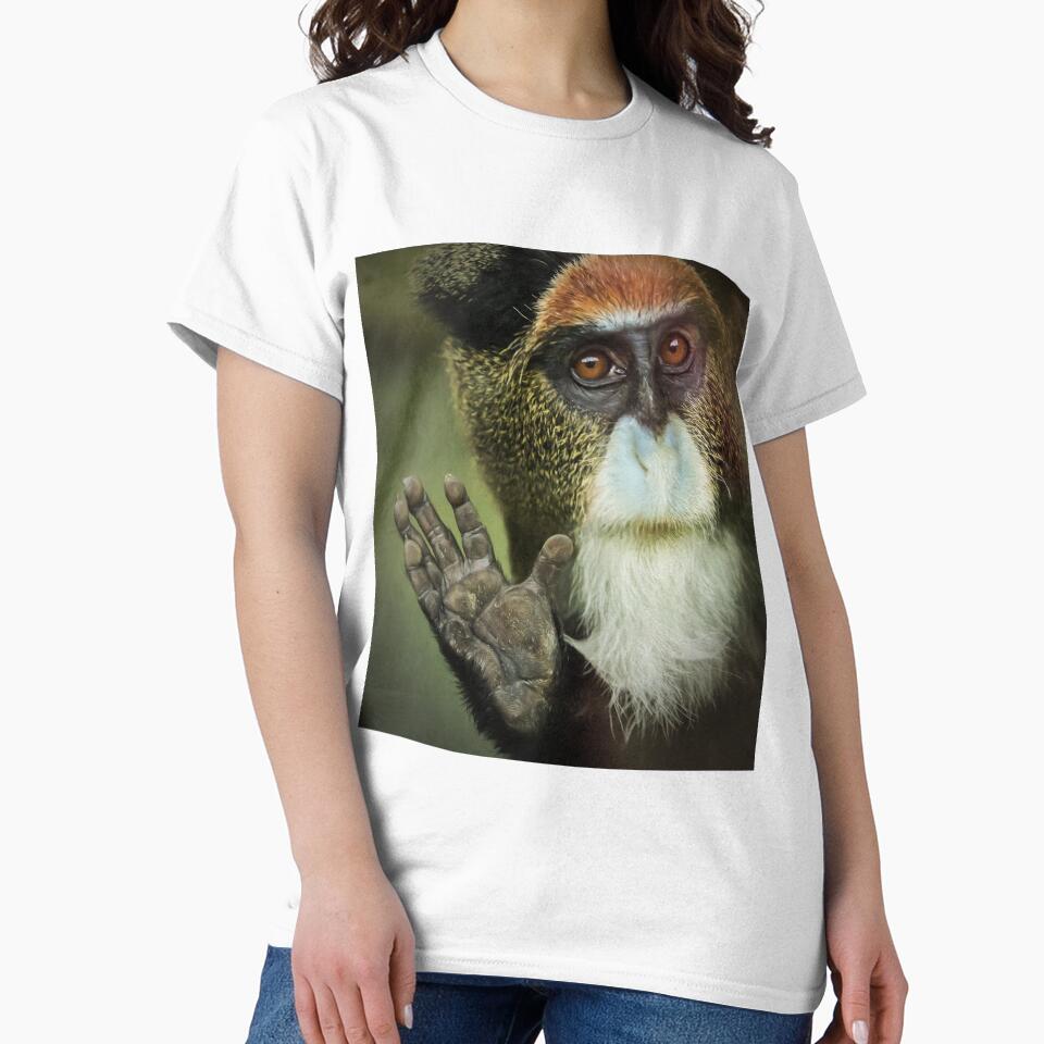 De Brazza's Monkey by Conservation Art Emporium