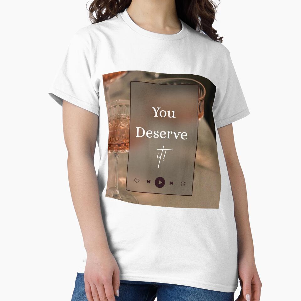 You Deserve It! - Motivational Quote | Manifesting by QUOT-s