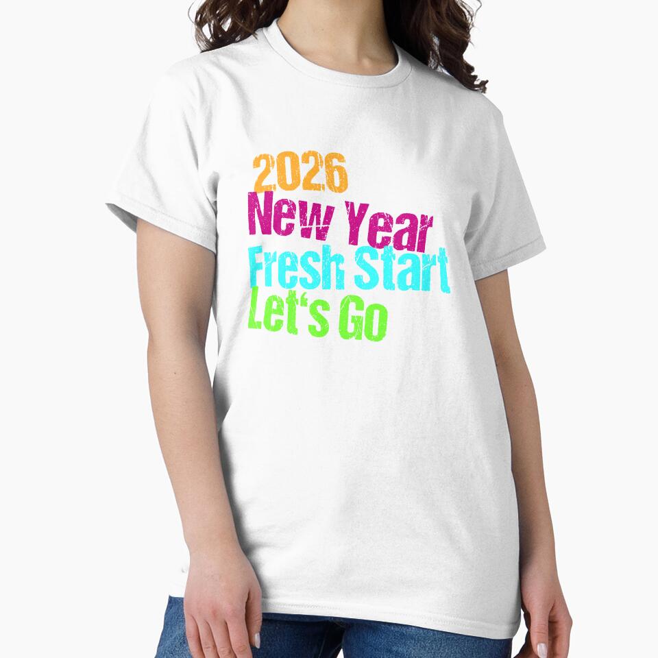 2026 New Year Fresh Start Let's Go by Lichtisign