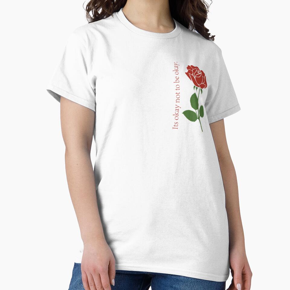 Its Okay Not to be Okay - Beautiful Red Rose Picture by Unaiza Khalid