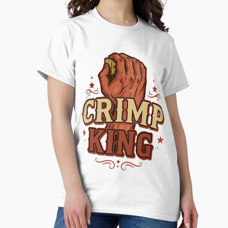Crimp King Rock Climbing Bouldering Fun by LuminOrb