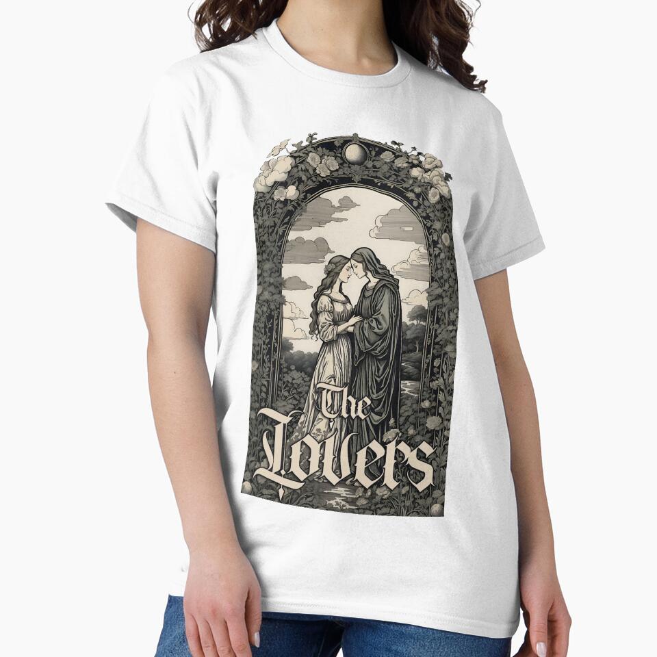 The Lovers Feminine Energy in Harmony by Printicato