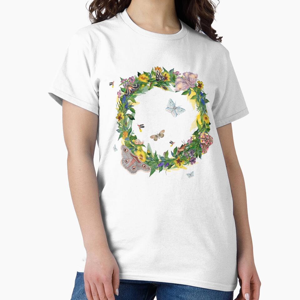 Pollinator Wreath (Nocturnal) by Bittersweet Gardener