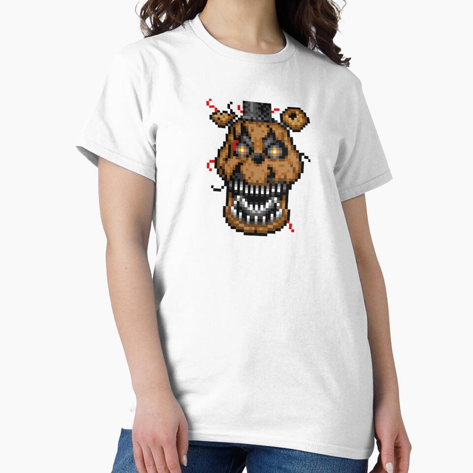 Five Nights at Freddys 4 - Nightmare Freddy - Pixel art by GEEKsomniac