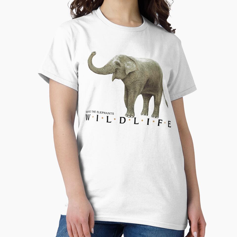 Wildlife Conservation The Elephant by KewaleeTee