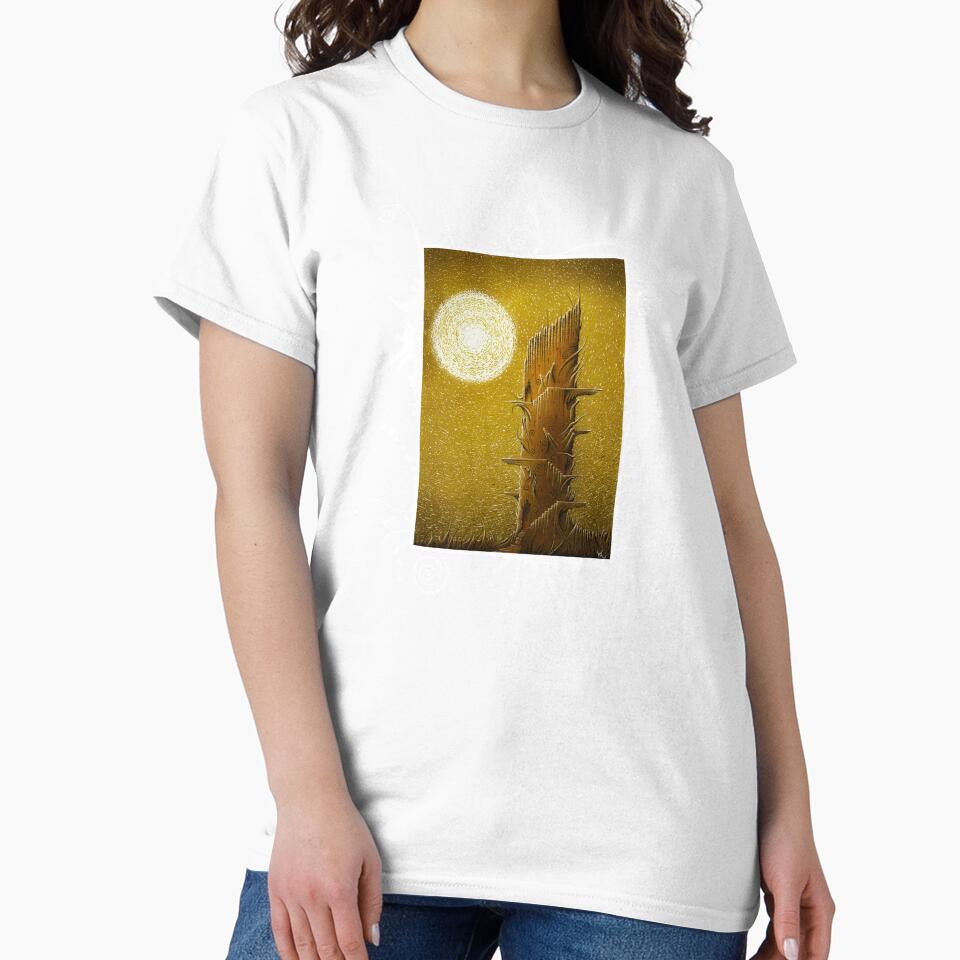Home. Not AI generated t-shirts, hand drawn t-shirts, painting t-shirts. by michal.m.C.