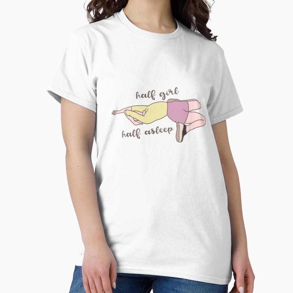 Half Girl Half Human Half Asleep by WordvineMedia