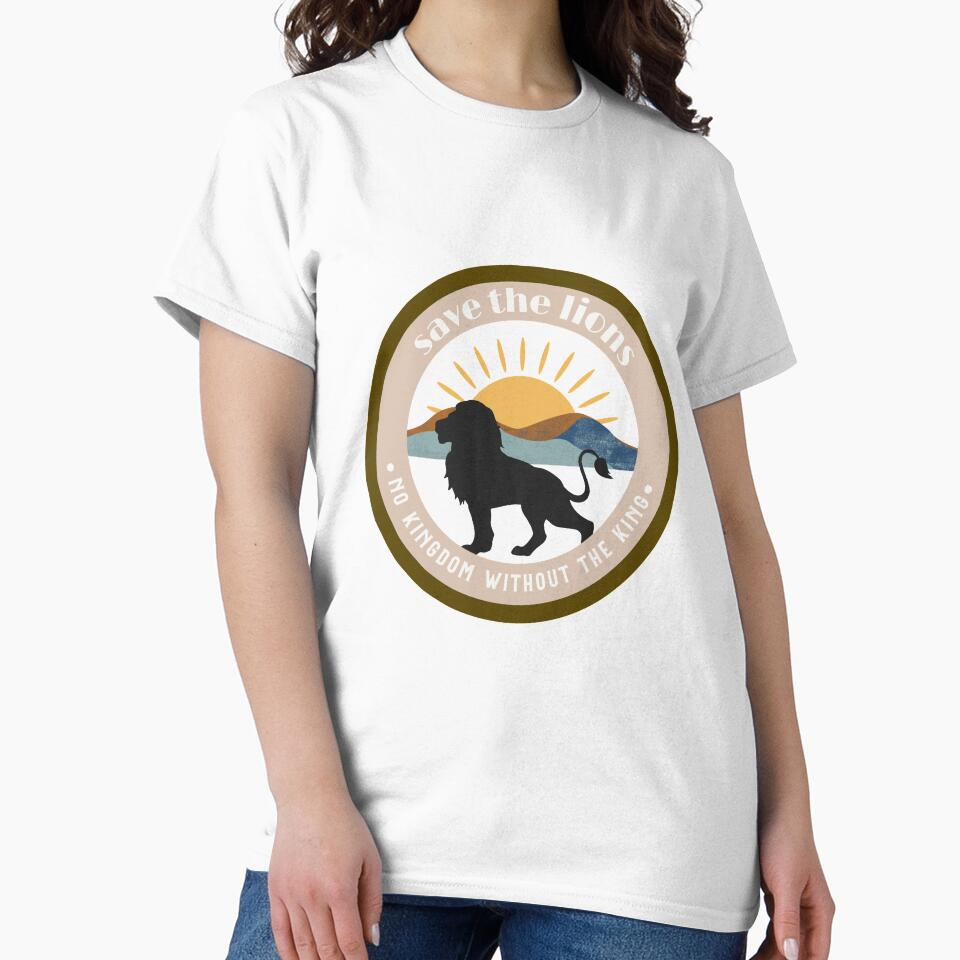 save the lions - no kingdom without the king - lion conservation by foreco design
