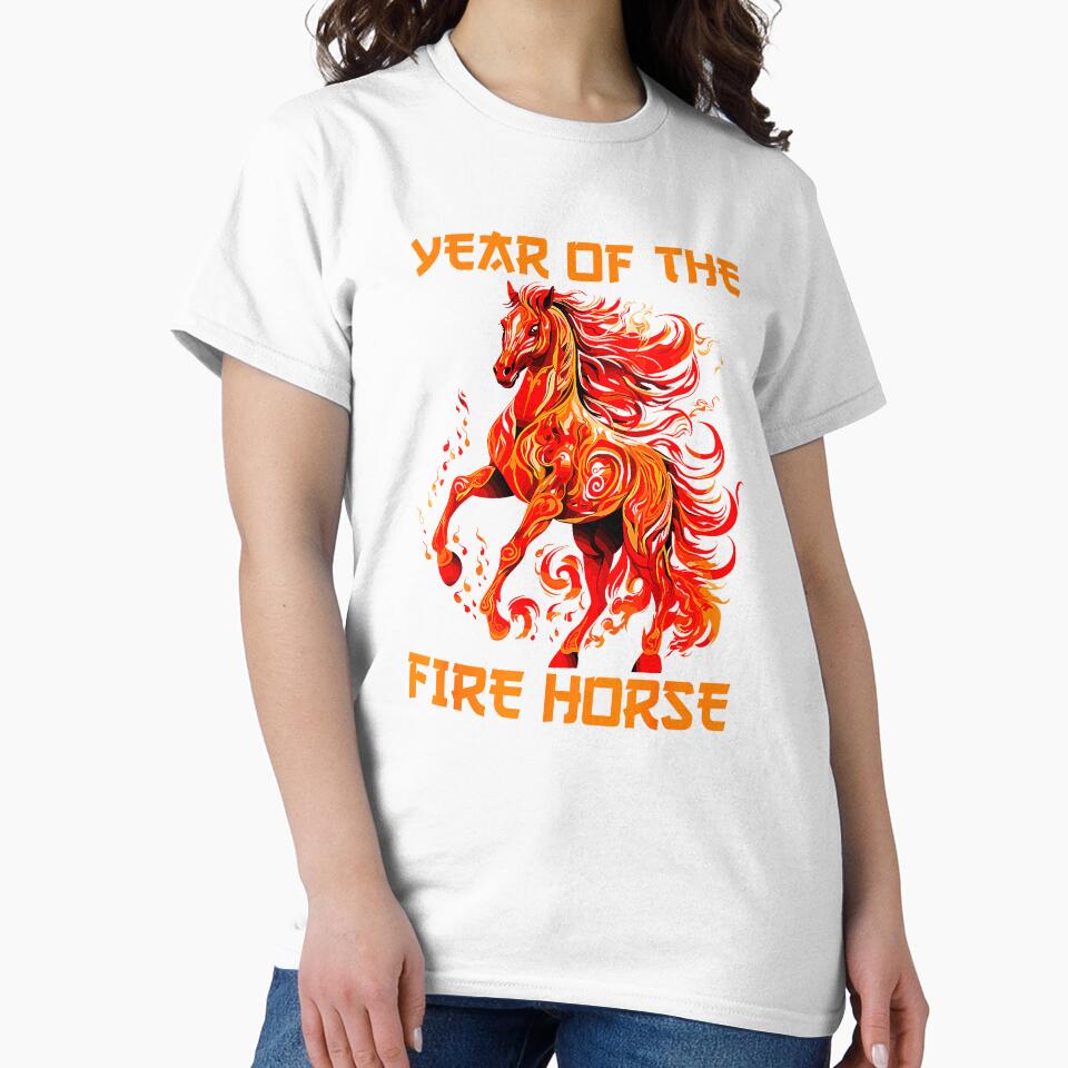 Year Of The Fire Horse Chinese New Year Zodiac by Animal-Replicas