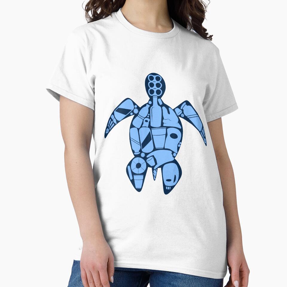 Plastic turtle- blue by ThePlanetShop