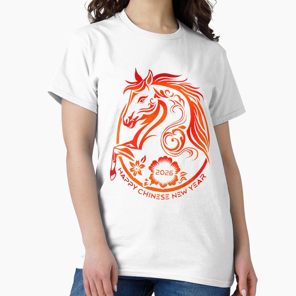 Happy Chinese New Year 2026 Horse Zodiac by MerchDeviant