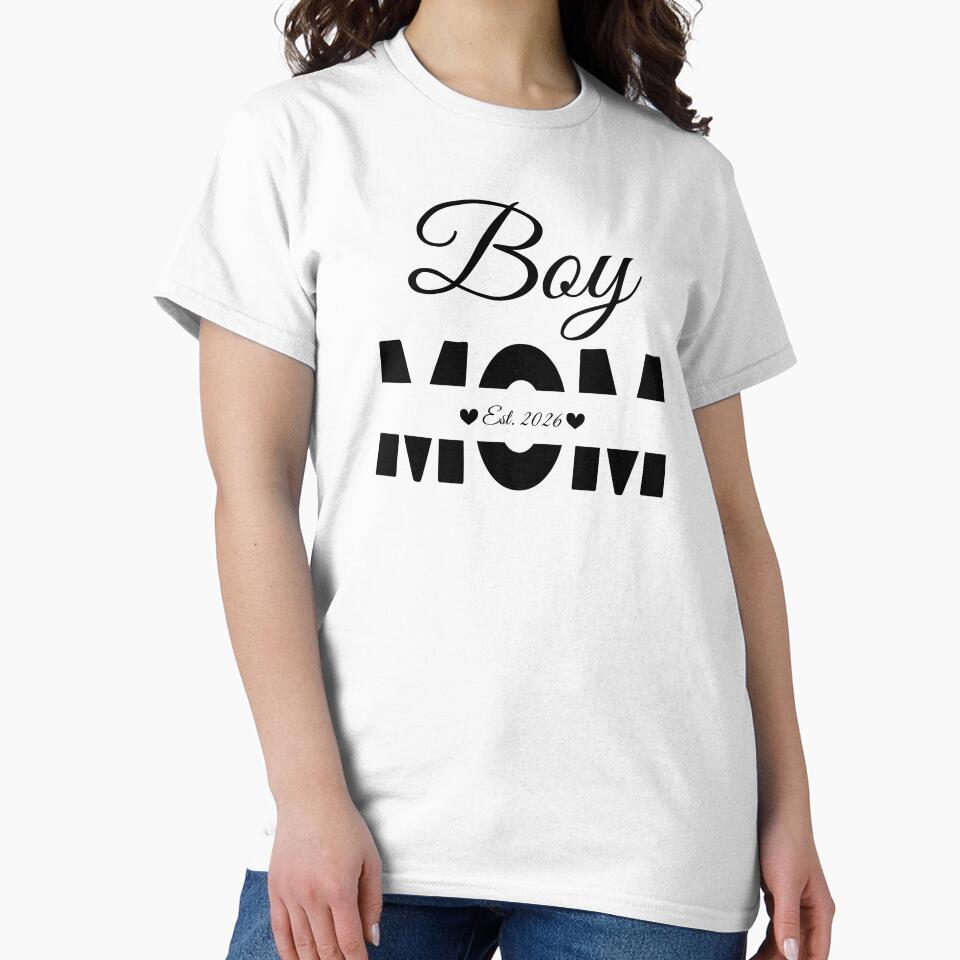 Boy Mom Est. 2026 by JeweledDesigns