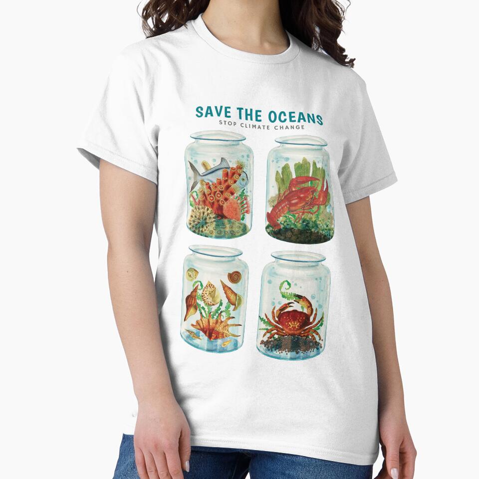 Save the Oceans into a Bottle by KewaleeTee