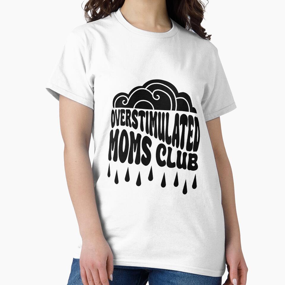 (Black) Overstimulated Moms Club by literartyghost