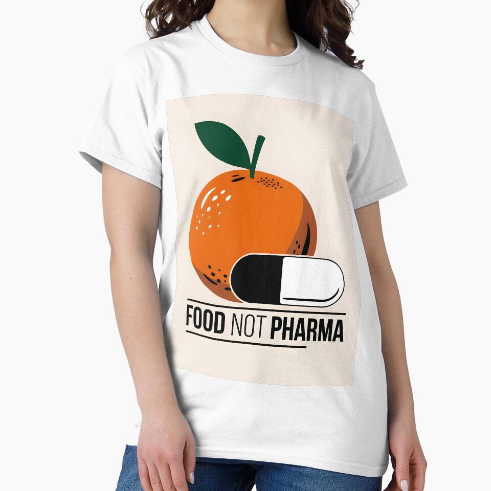 Food Not Pharma – Heal with Nature! by Vivid Art Zone