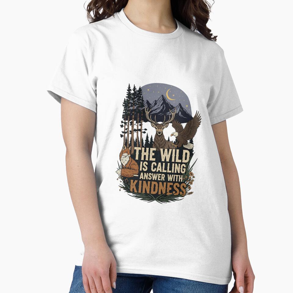 The Wild is Calling – Answer with Kindness | Protect Wildlife Habitats by PGRprint