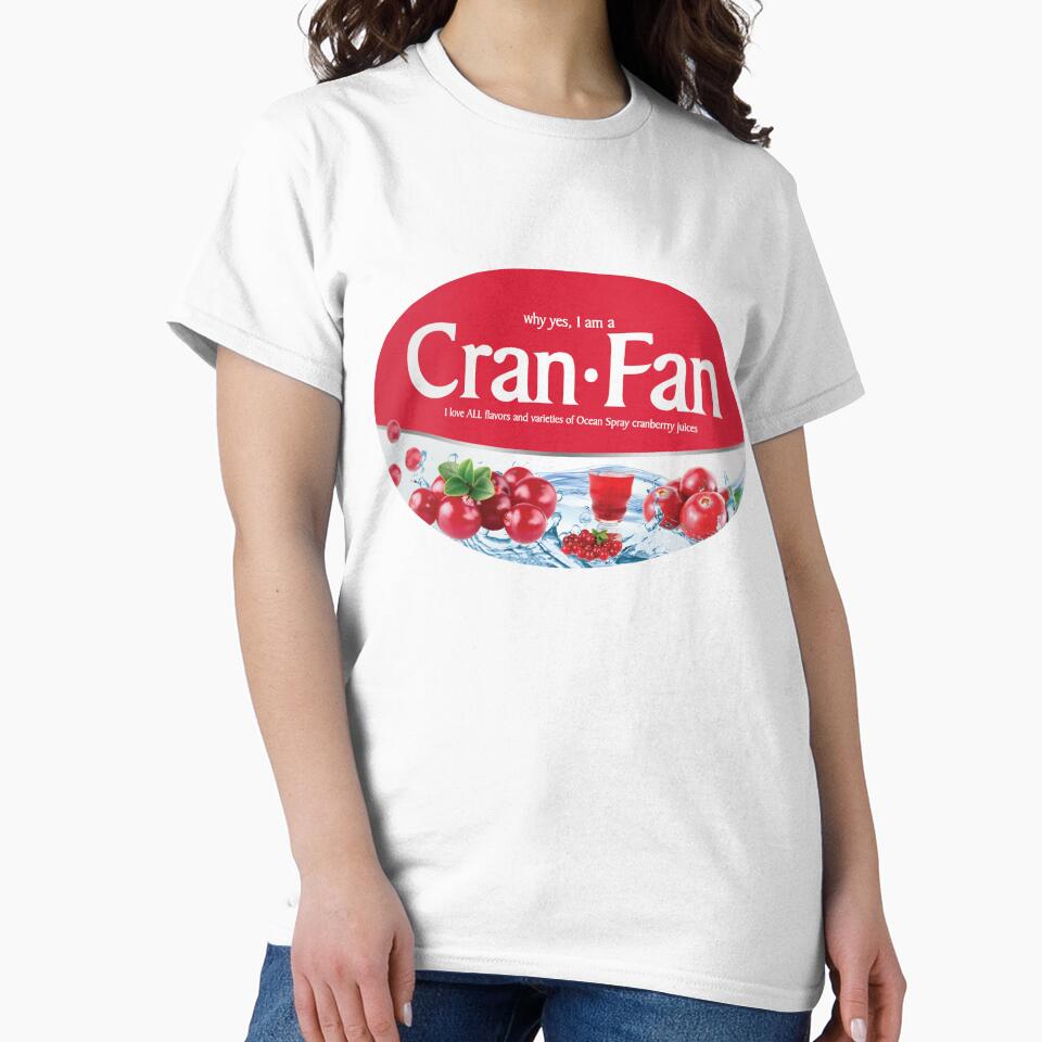 Cran Fan - Ocean Spray cranberry juice merch by intrcvert