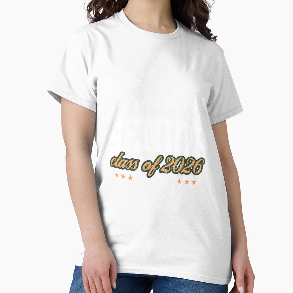 Funny My Last First Day Senior Back To School Class Of 2026 by AnimaThread