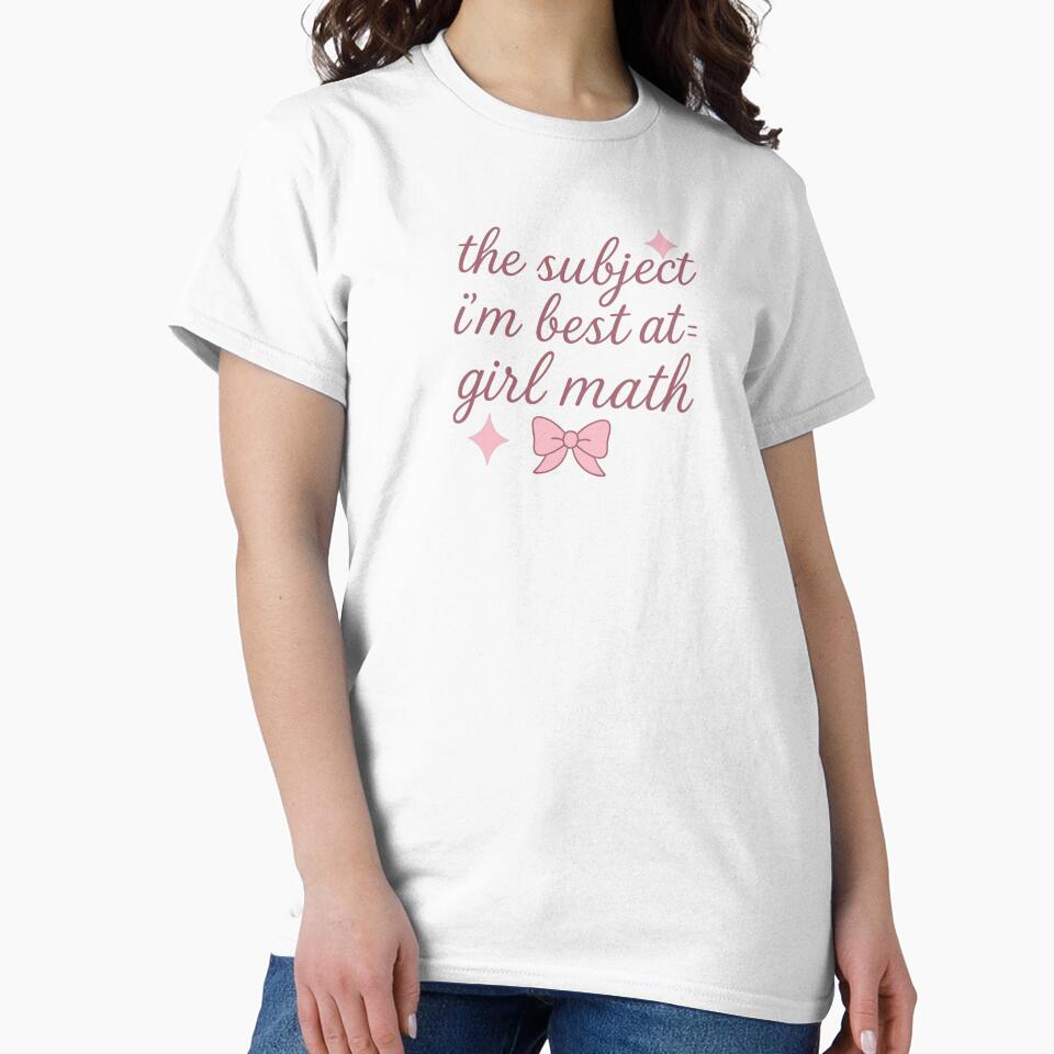 Cute Girl Math Iconic Aesthetic by ArtByEvelina