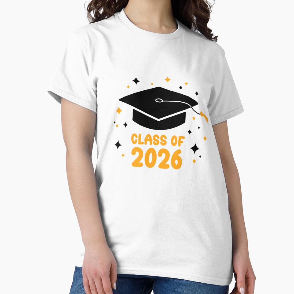 Class of 2026 Graduation Print, Cute School Grad Design by AnnaVioletStore