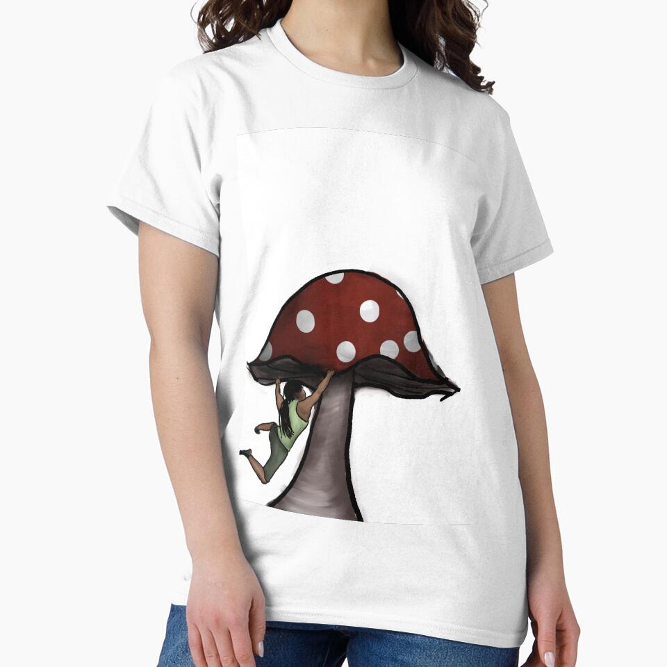 We climb mushrooms! by ArtbyElina