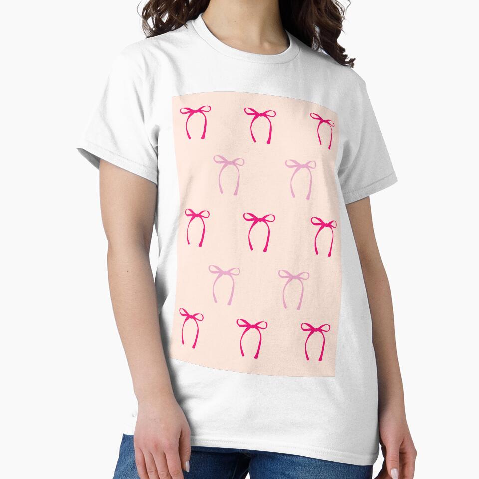 Bows Bows Bows Pink by slowsundayshop