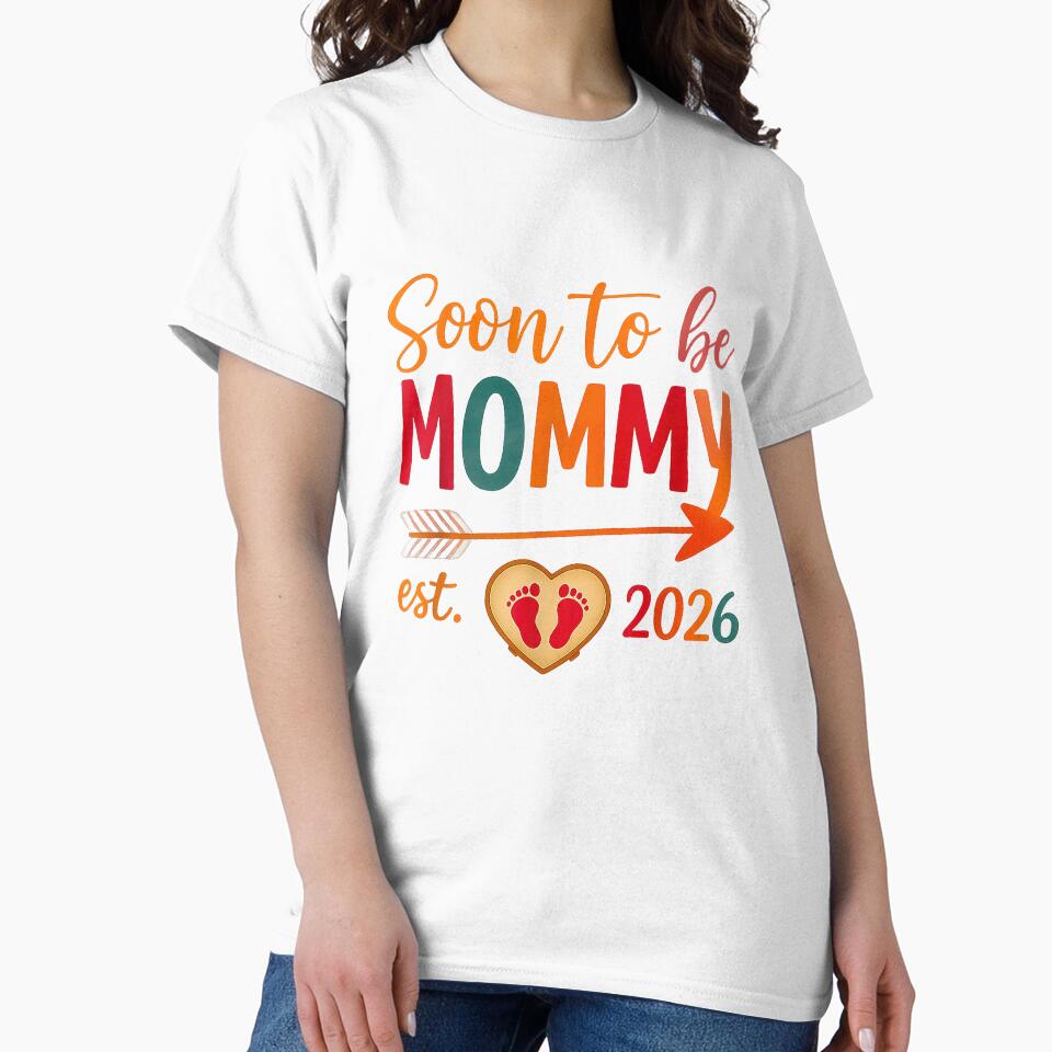 Soon To Be Mommy Est. 2026 Expecting Mom by MerchDeviant