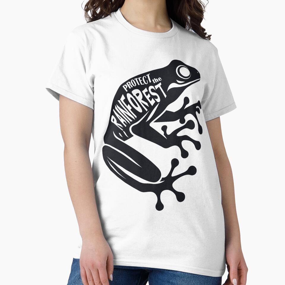 Protect the rainforest - Dart frog by PrintSoulDesign