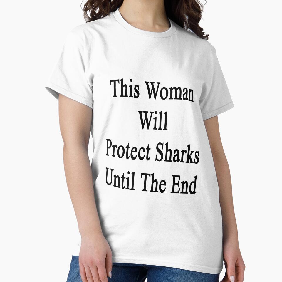 This Woman Will Protect Sharks Until The End by supernova23
