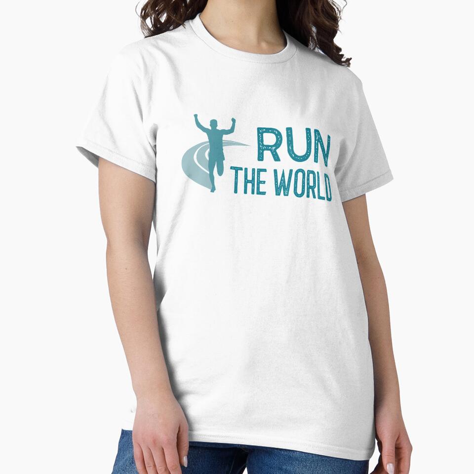 Run the world Marathon Runner Trail Running by grinta2021