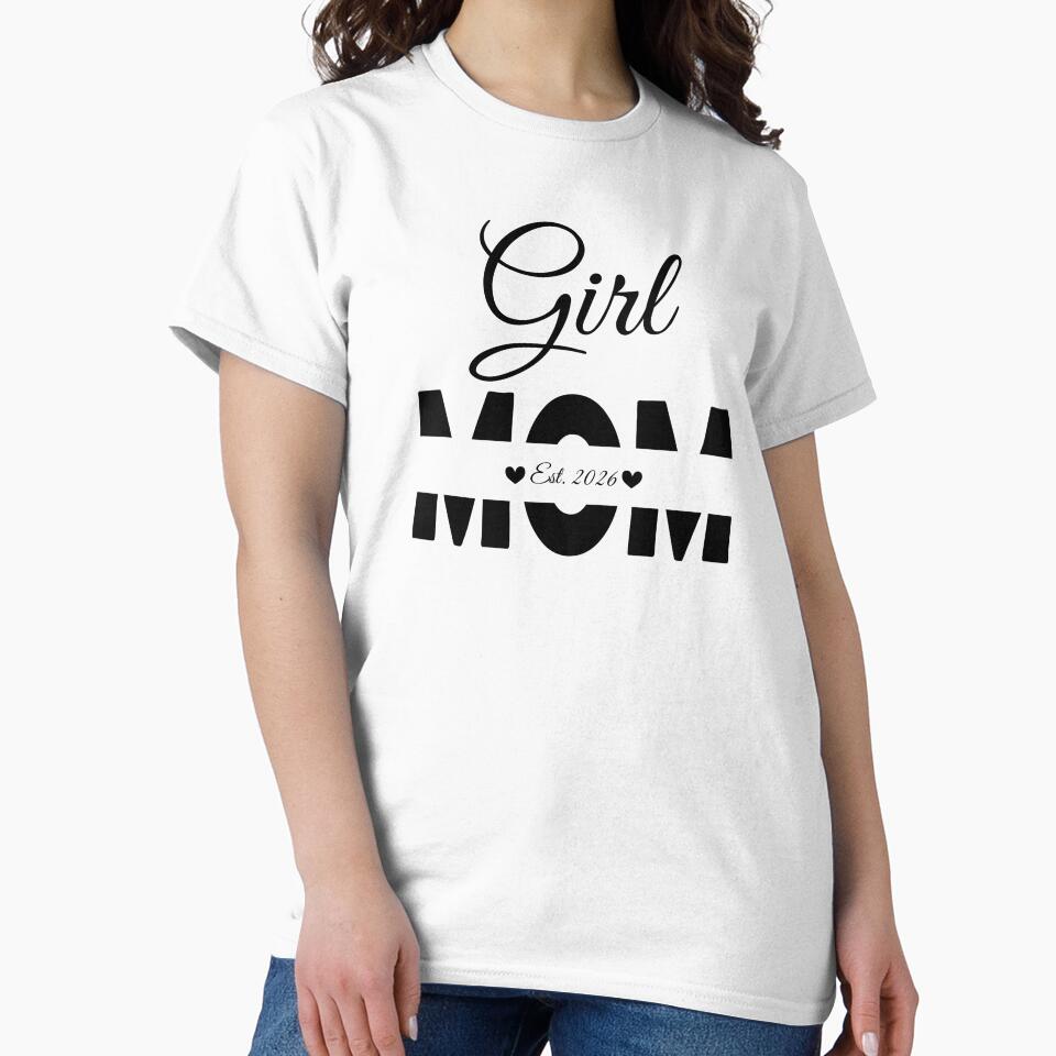 Girl Mom Est. 2026 by JeweledDesigns