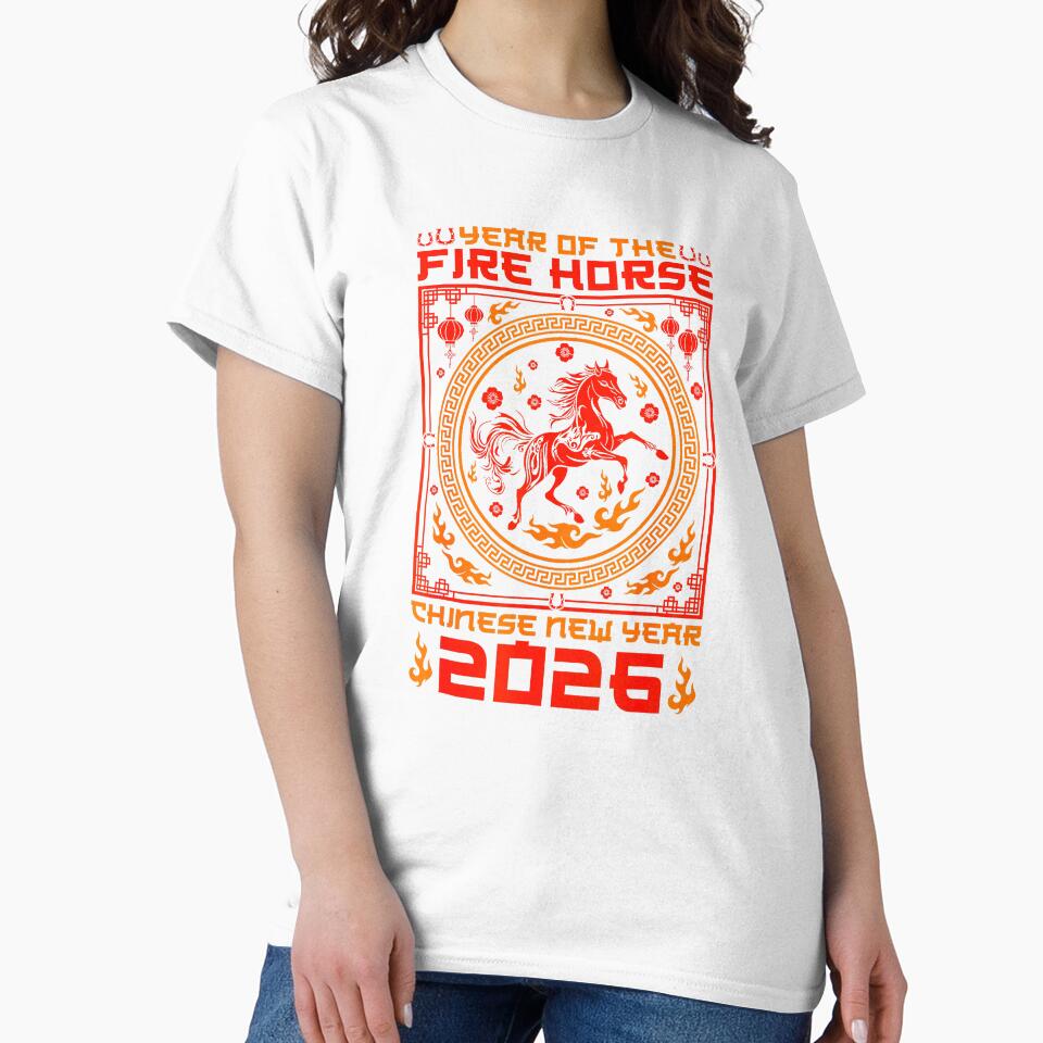 Year Of The Fire Horse Chinese New Year 2026 by Animal-Replicas
